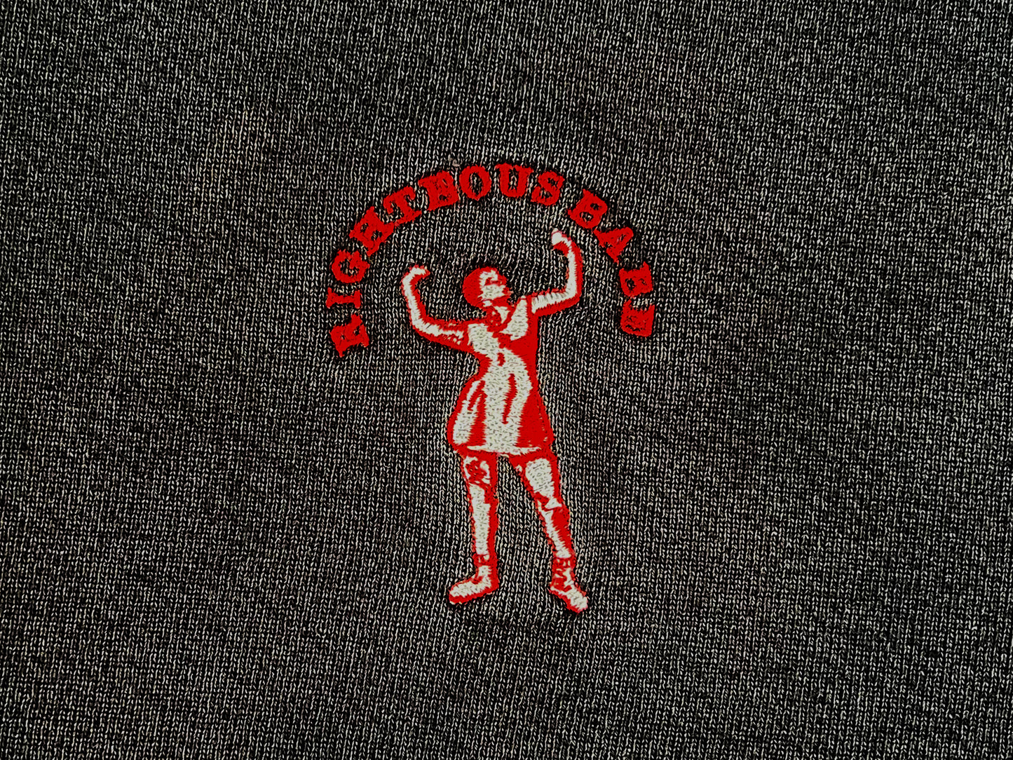 Righteous Babe Embroidered Hoodie