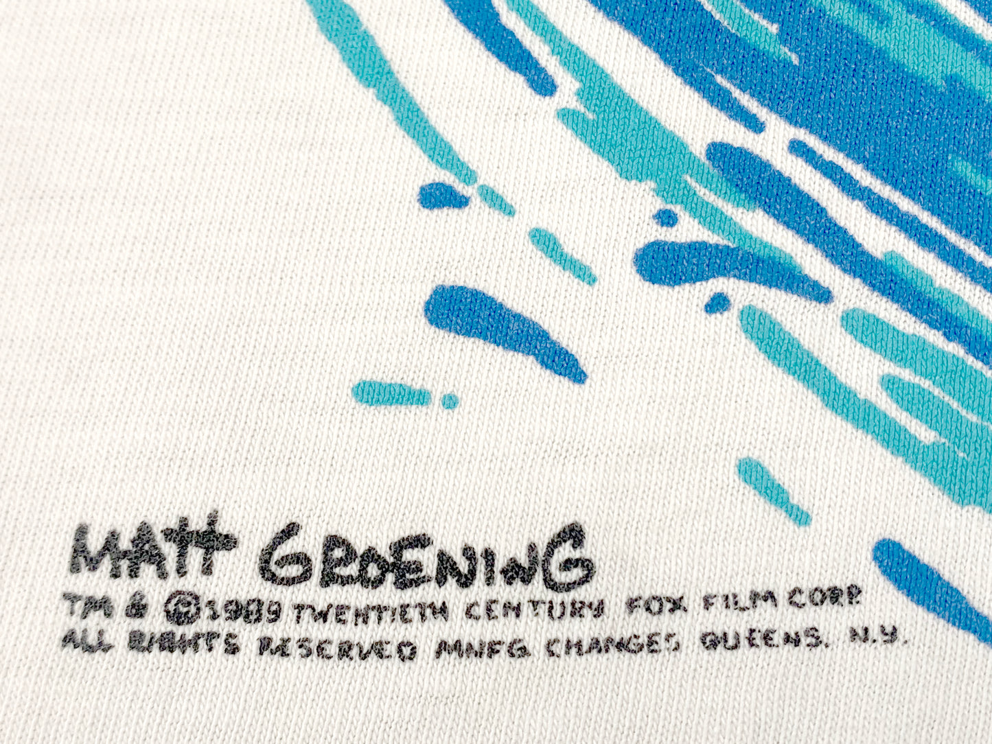 The Simpsons Bart 'Aye Carumba' Surfing T-Shirt