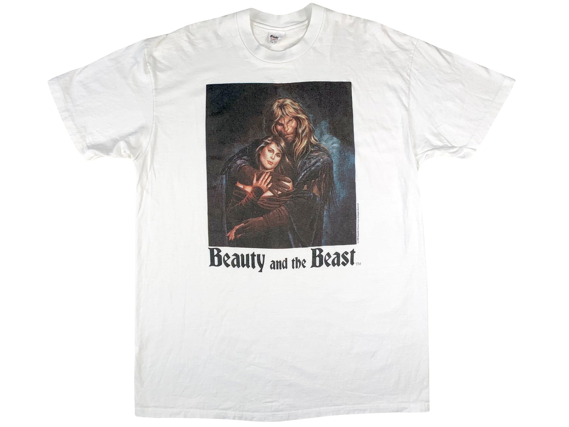 Vintage Olivia De Berardinis Beauty & The Beast TV Show T-Shirt