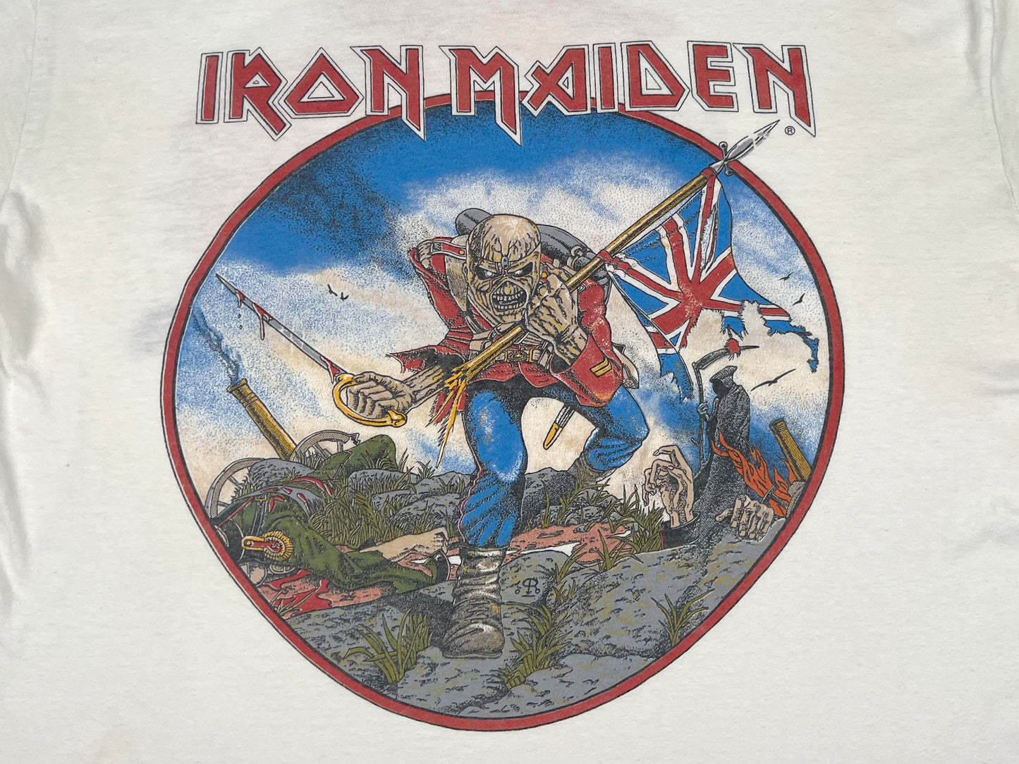Iron Maiden 'World Piece' Tour 1983 T-Shirt