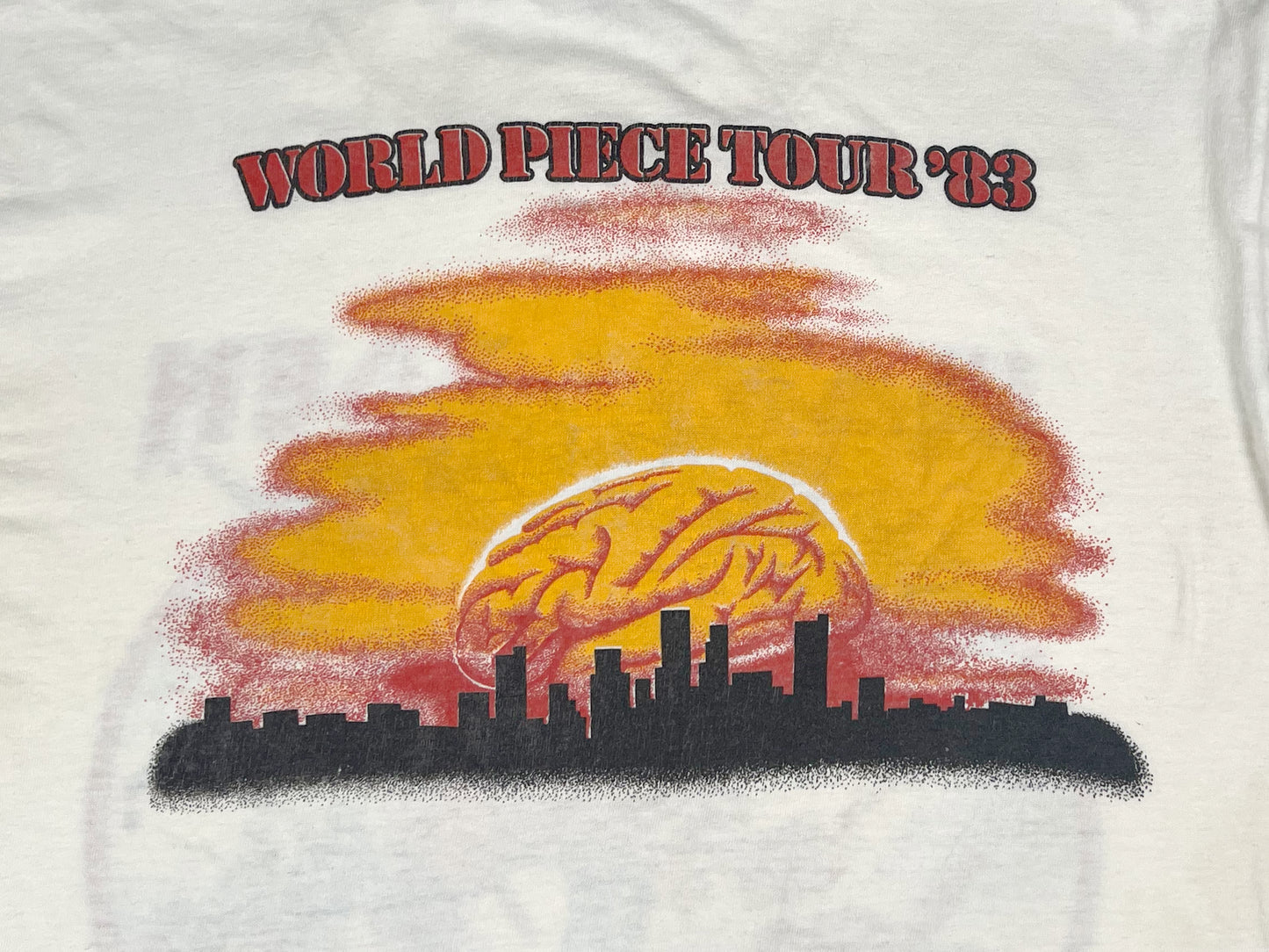 Iron Maiden 'World Piece' Tour 1983 T-Shirt